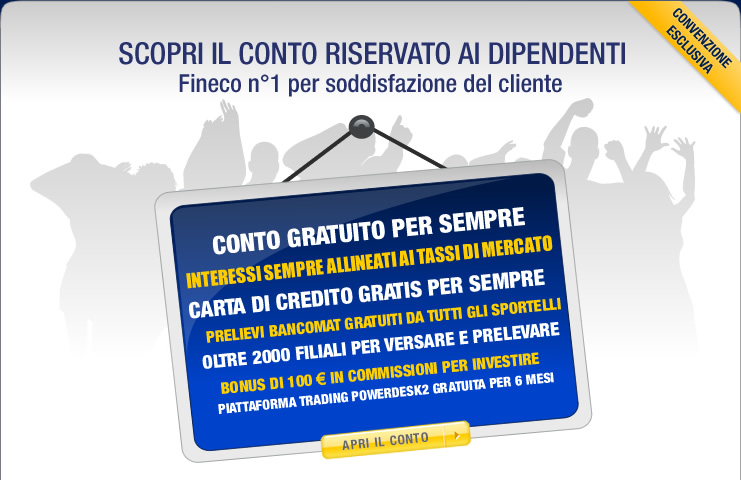 APRI IL CONTO