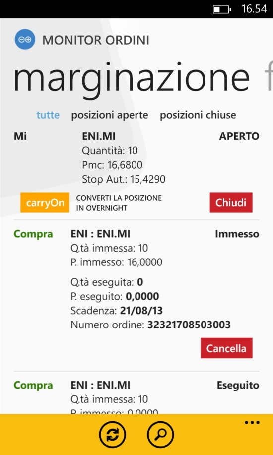 Marginazione forex fineco