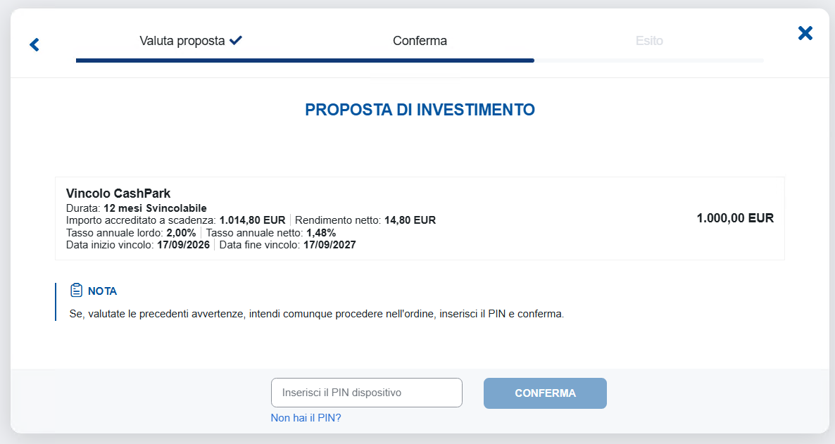 proposta investimento WC 2